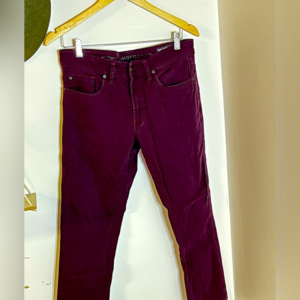Burgundy/Plum Buffalo Jeans